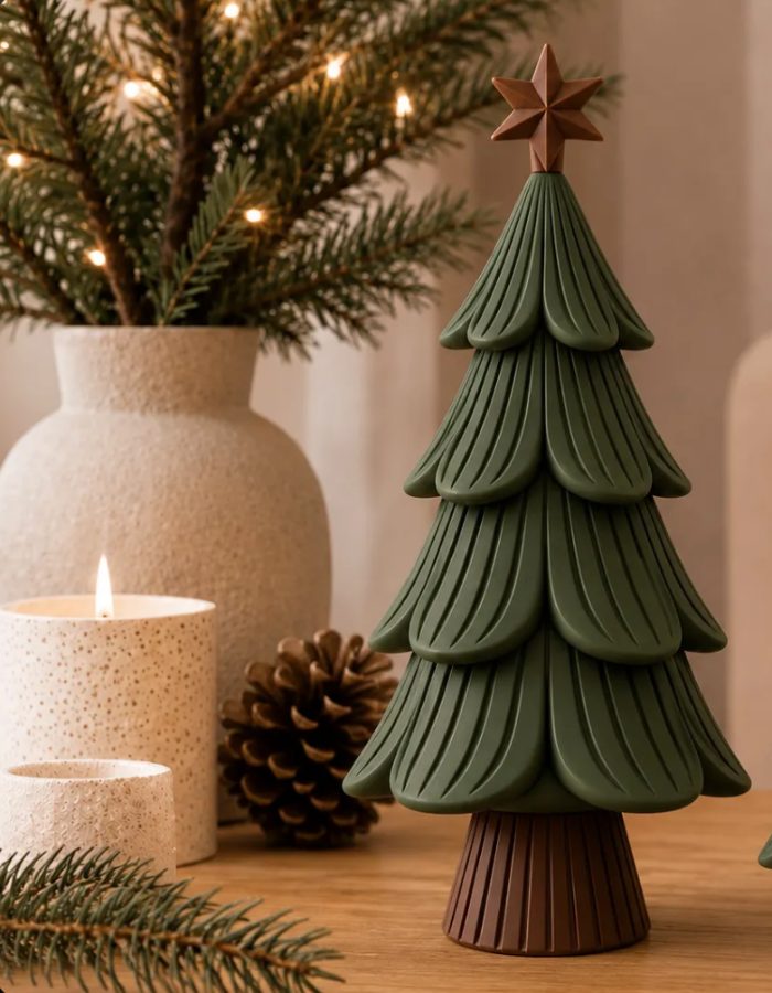 Arvore decorativa, peça impressa em 3D